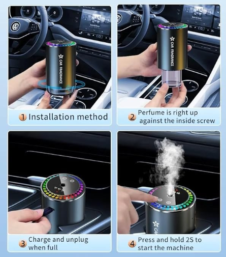 Car Fragrance With Light